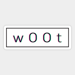 w00t Sticker